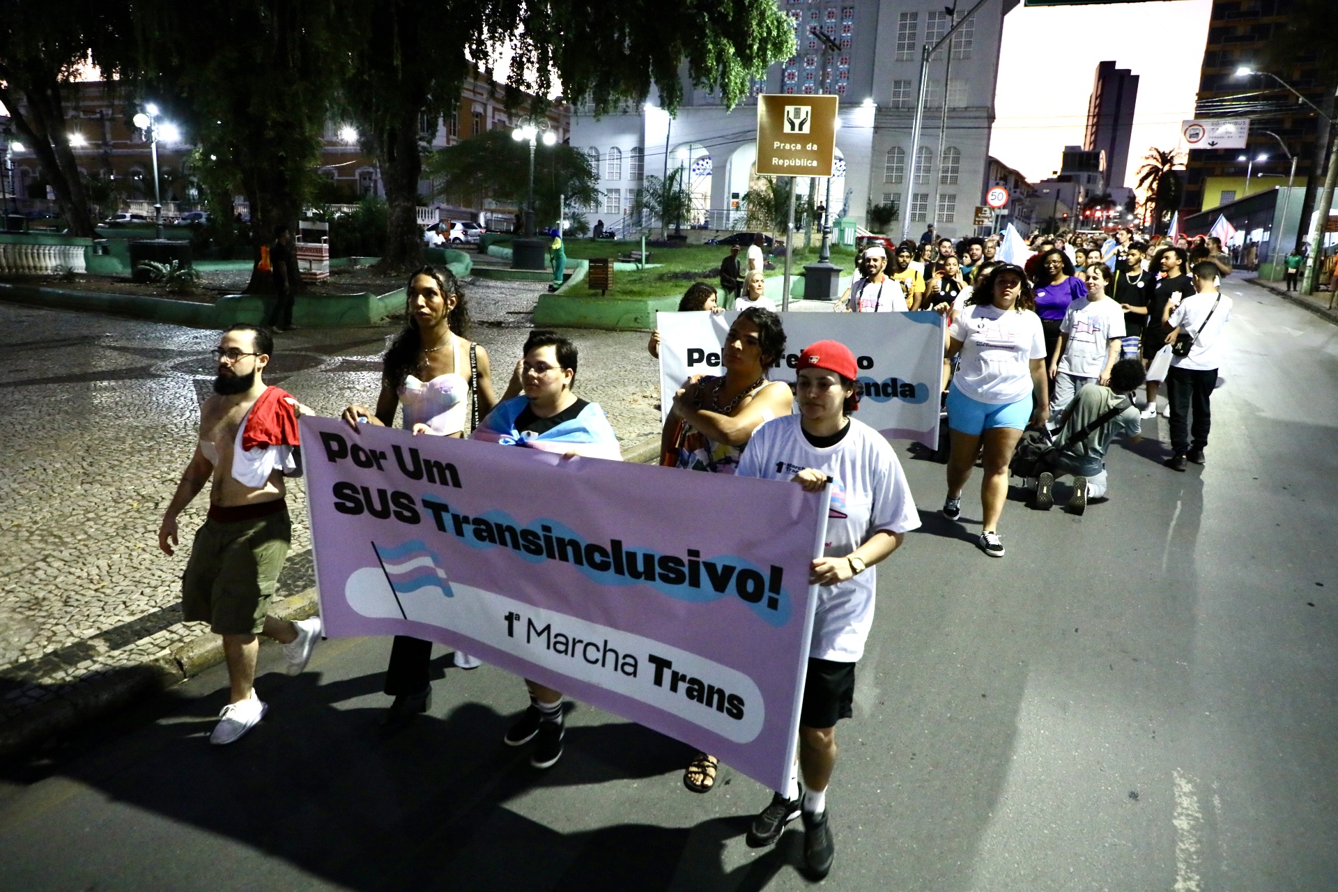 Organizadores destacam momento histórico da 1ª Marcha da Visibilidade Trans,  que promoveu reflexão sobre dignidade e respeito para todas as pessoas |  Notícias - Prefeitura de Cuiabá